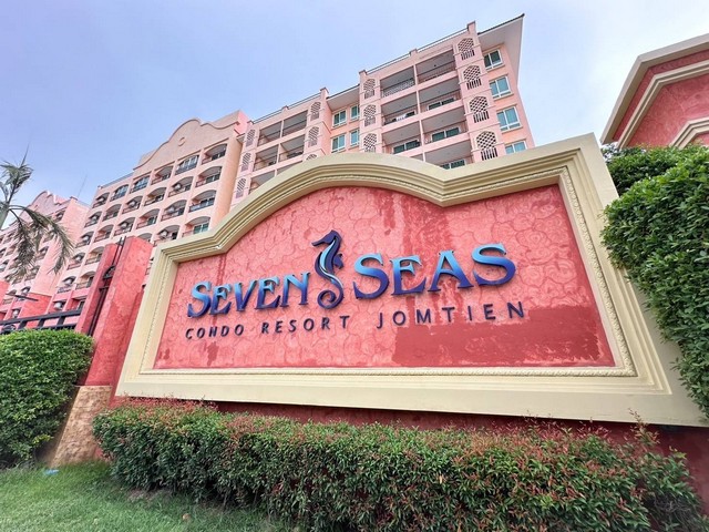 For Sale Seven Seas Resort Jomtien ขายคอนโดเซเว่นซีรีสอร์ทจอมเทียน คอนโดนาจอมเทียนพัทยาแถมเฟอร์นิเจอร์ทั้งหมดตามรูป