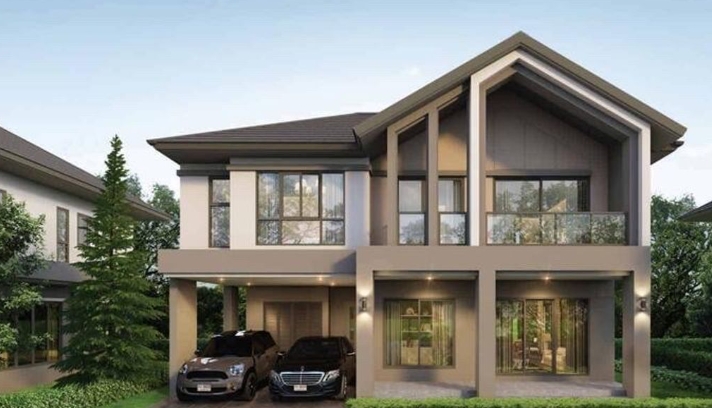 ขายบ้านเดี่ยว  บางกอก บูเลอวาร์ด พระราม 9 เลียบวงแหวนกาญจนาภิเษก กรุงเทพกรีฑา
