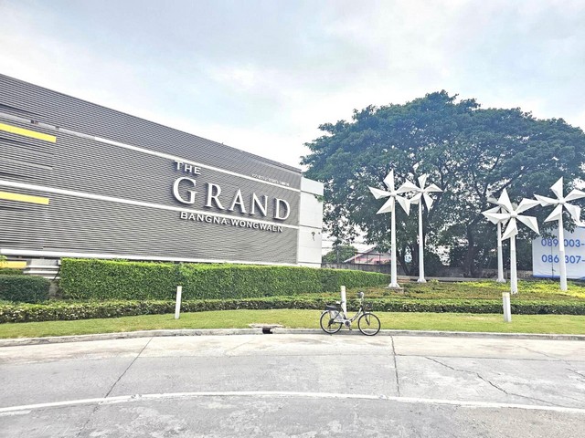 ขายบ้านเดี่ยว The Grand บางนา-วงแหวน หน้าบ้านวิวสวนร่มรื่น อยู่ใกล้เมกาบางนา