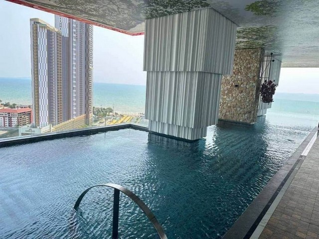 คอนโดริเวียร่า Ocean Drive 28.7ตร.ม.ชั้น12 ห้องริม วิวเมือง ห้องนอนมองเห็นทะเล