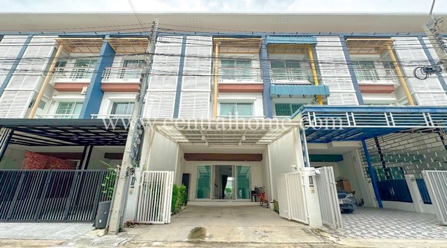 R3 ทาวน์โฮม 3 ชั้น ชวนชื่นโมดัส วิภาวดี - รังสิต พร้อมอยู่