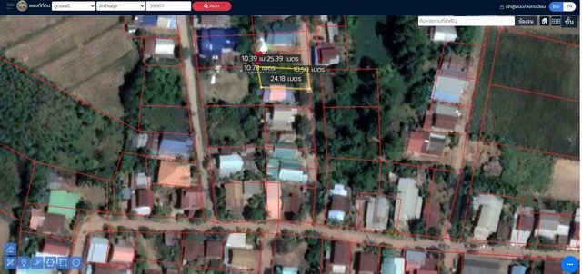 ขายที่ดินเปล่าถมแล้วบ้านดุงอุดรอยู่ในชุมชนหมู่บ้านดอนขี้เหล็ก ต.นาคำ อ.บ้านดุง จ.อุดรธานี