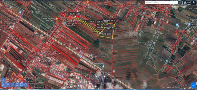 ขายที่ดินเปล่าบางปะกงฉะเชิงเทรา ติดถนนทางหลวง 200 พื้นที่สีส้มจุดรับรองการพัฒนาเมือง ต.บางวัว อ.บางปะกง จ.ฉะเชิงเทรา