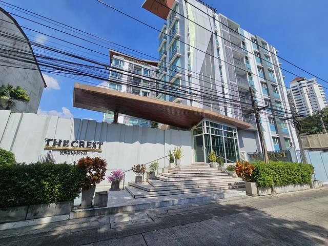 ขายคอนโดThe Crest Sukhumvit 49 ราคาถูกห้องใหม่พร้อมเฟอร์นิเจอร์ใหม่วัสดุอย่างดีในสภาพพร้อมใช้งาน ทำเลดีย่านทองหล่อ-สุขุมวิท